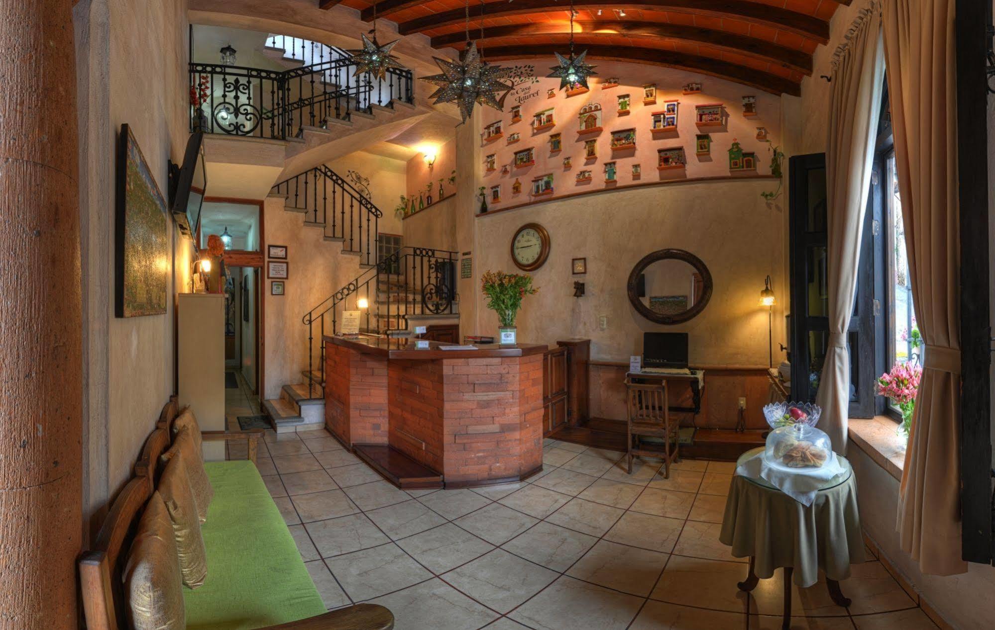 Hotel La Casa Del Laurel Taxco de Alarcon Esterno foto